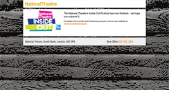 Desktop Screenshot of insideout.nationaltheatre.org.uk