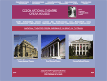 Tablet Screenshot of nationaltheatre.cz